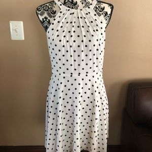 Express polka dot dress